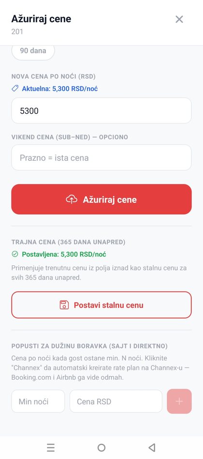 Ažuriranje cena
